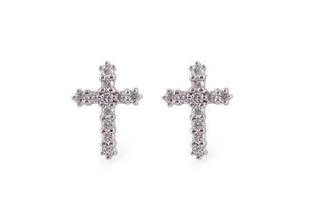 A054-62421: EARRINGS .15 TW