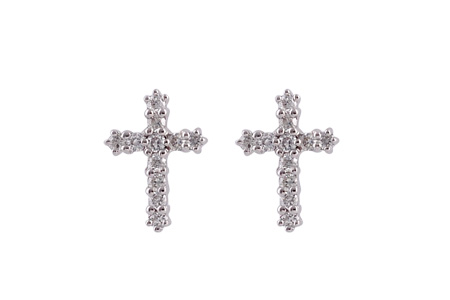 A054-62421: EARRINGS .15 TW