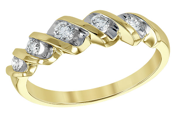 A147-33358: LDS WED RING .25 TW