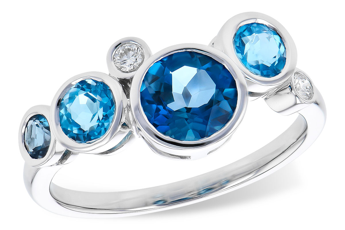 A327-34249: LDS RG 1.40 TW BLUE TOPAZ 1.45 TGW