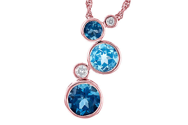 A327-34258: NECK 2.30 BLUE TOPAZ 2.40 TGW