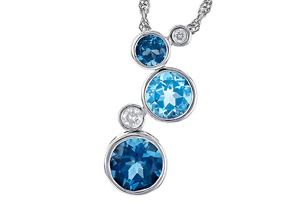 A327-34258: NECK 2.30 BLUE TOPAZ 2.40 TGW