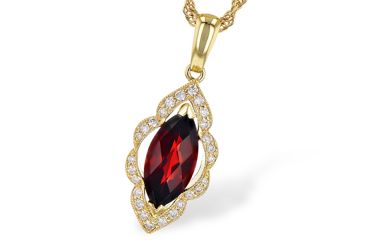 A327-35103: NECK 1.25 GARNET 1.36 TGW