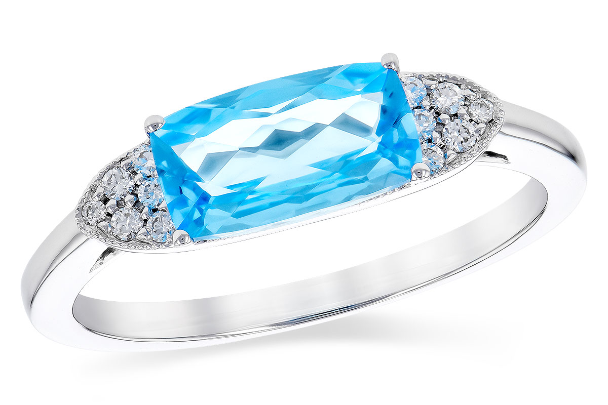 A328-18730: LDS RG 1.44 BLUE TOPAZ 1.52 TGW