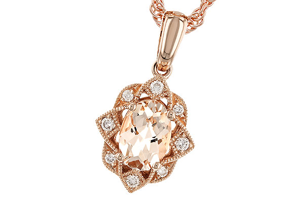 A328-25176: NECK .62 MORGANITE .70 TGW (7x5MM MORG)