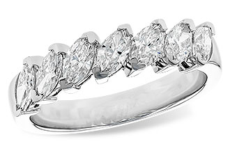 A329-09685: LDS DIA WED RG 1.00 TW (7 MARQUISE)