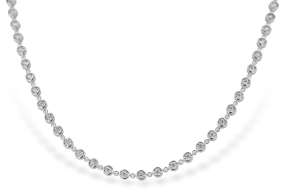 A329-09694: NECKLACE 3.40 TW (18")