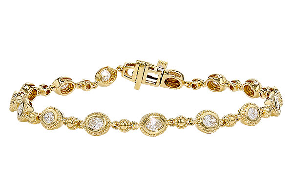 A329-16985: BRACELET 1.25 TW OVAL DIAS (7")