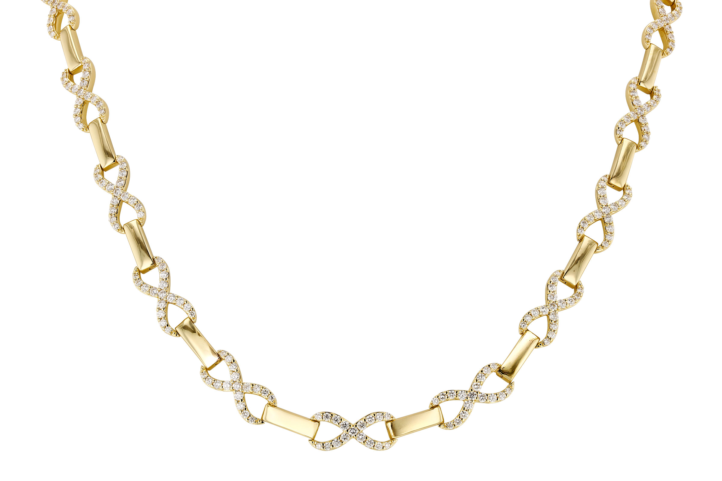 A330-02421: NECKLACE 2.20 TW (17")