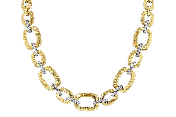 B060-91530: NECKLACE .48 TW (17 INCHES)