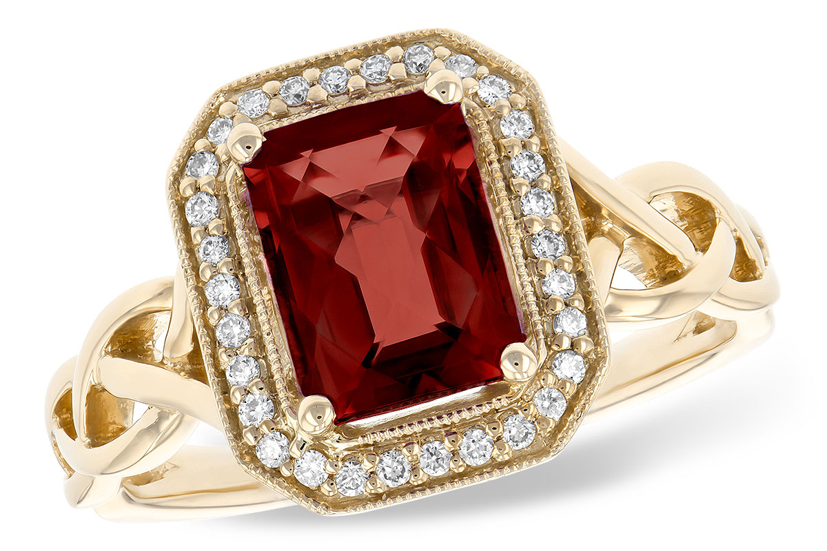 B241-85112: LDS RG 1.89 GARNET 2.00 TGW