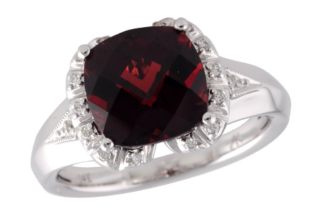 B241-85139: LDS DIA RG 3.50 GARNET 3.56 TGW