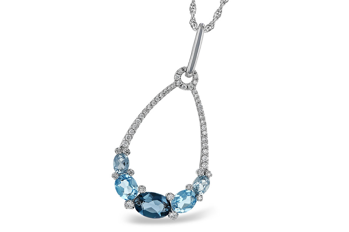 B241-86039: NECK 1.76 BLUE TOPAZ 1.96 TGW