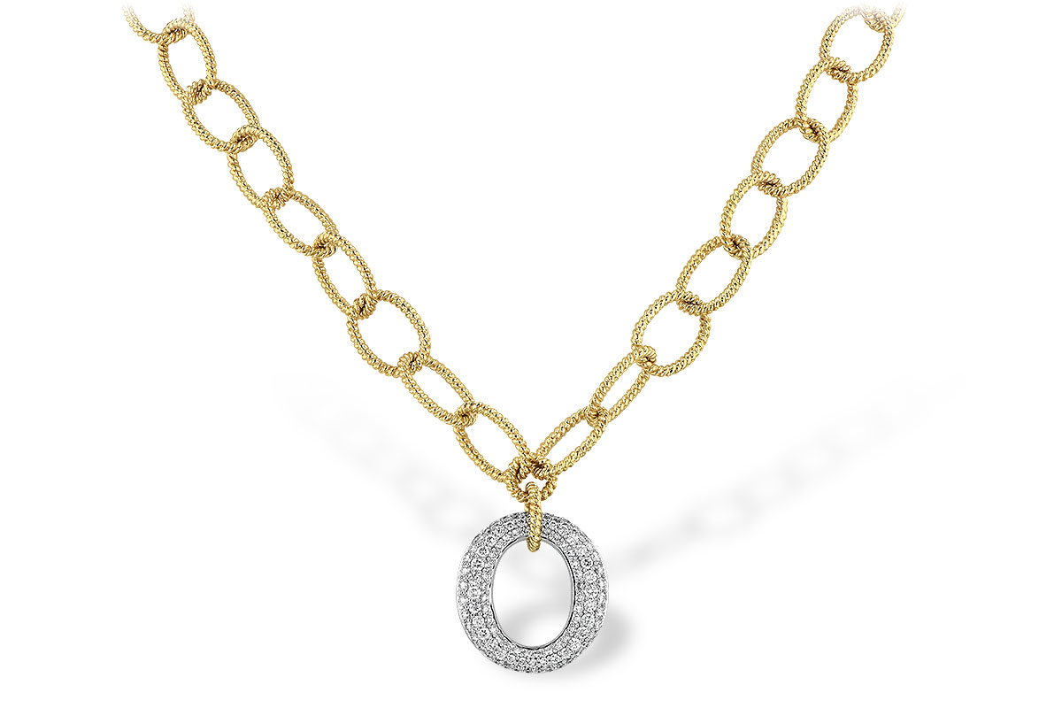B244-56030: NECKLACE 1.02 TW (17 INCHES)