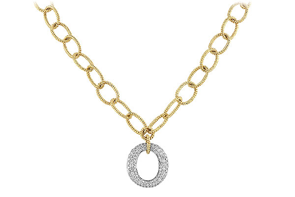 B244-56030: NECKLACE 1.02 TW (17 INCHES)