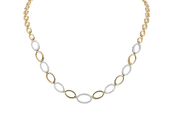 B328-26939: NECKLACE 1.00 TW (17")