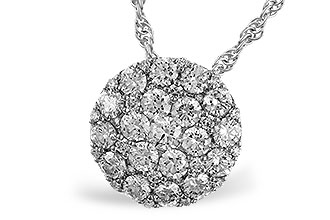 B329-09685: NECKLACE 1.00 TW