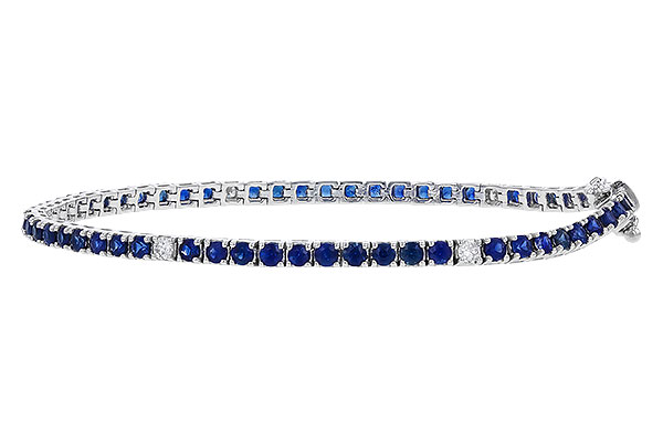 B329-10612: BRACELET 3.27 TW SAPP 3.52 TGW (7")