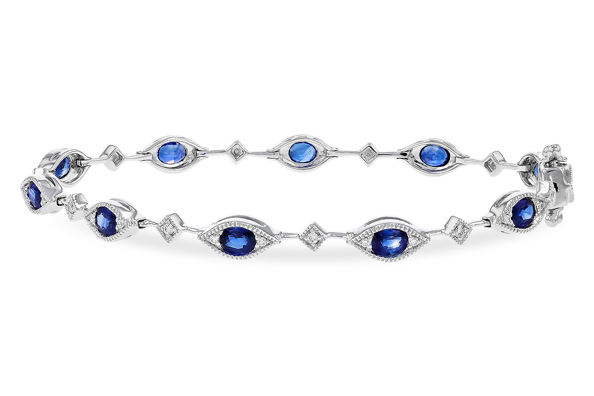 B329-10621: BRACELET 2.31 SAPPHIRE 2.50 TGW (7")