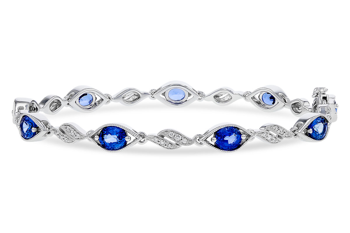B329-11539: BRACELET 4.02 SAPPHIRE 4.26 TGW (7")