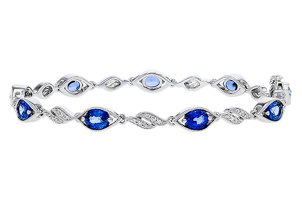 B329-11539: BRACELET 4.02 SAPPHIRE 4.26 TGW (7")