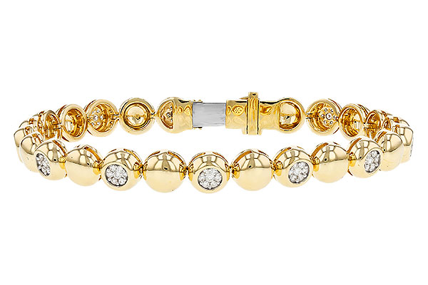 B329-14258: BRACELET .64 TW (7")