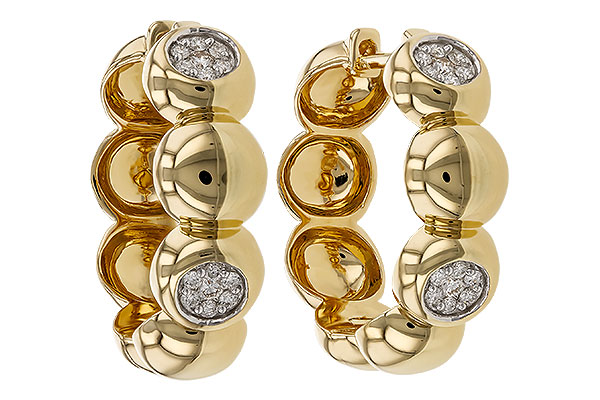 B329-14267: EARRINGS .20 TW