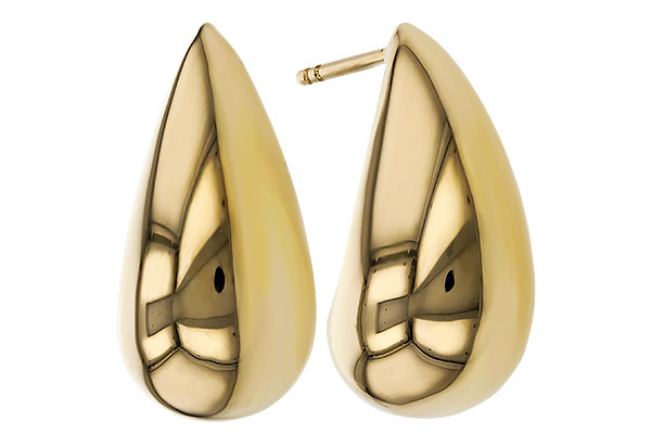 B329-15130: GOLD EARRINGS (20MM)
