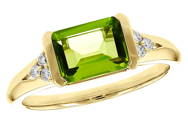 B329-16030: LDS RG 1.52 PERIDOT 1.61 TGW (8X6MM PER)