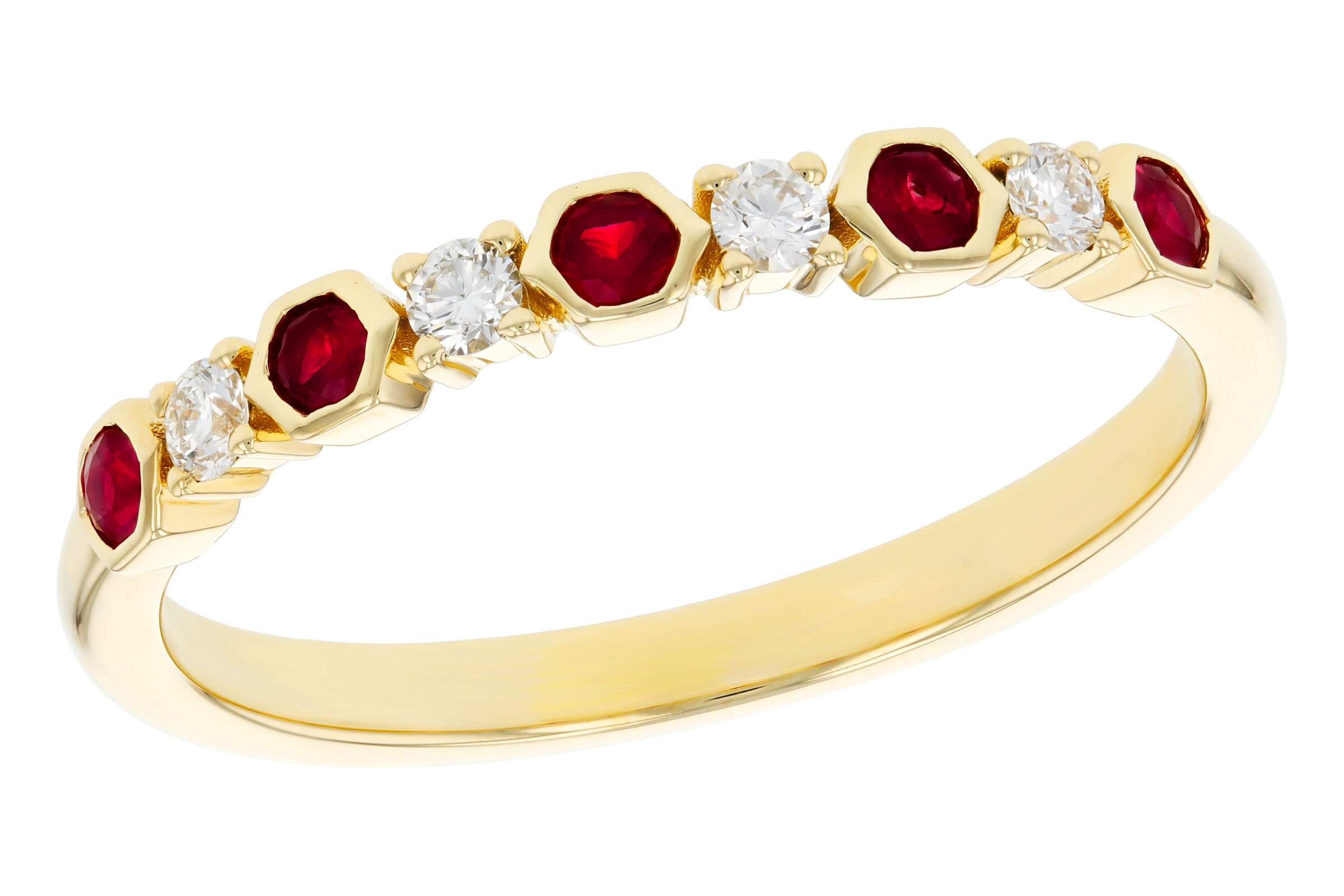 B330-03312: LDS WED RG .14 TW RUBY .24 TGW