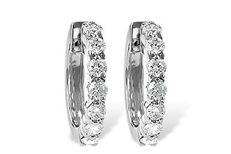 C055-48739: EARRINGS 1.00 CT TW