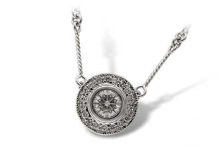 C060-07894: NECKLACE .45 BR .62 TW