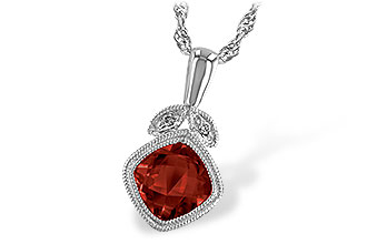 C238-26048: NECK 1.09 GARNET 1.10 TGW