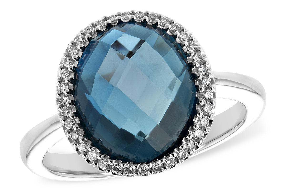 C243-66012: LDS RG 5.31 LONDON BLUE TOPAZ 5.45 TGW