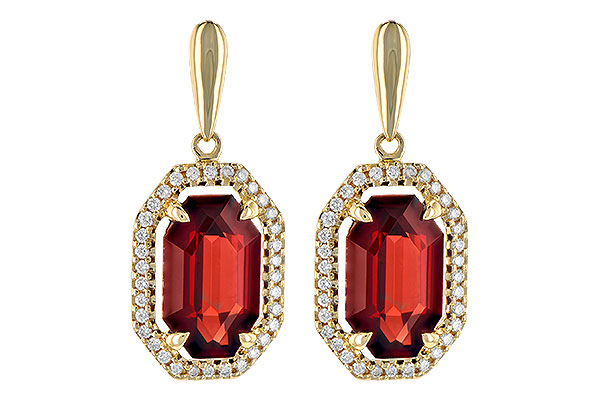 C244-60603: EARR 3.30 TW GARNET 3.49 TGW