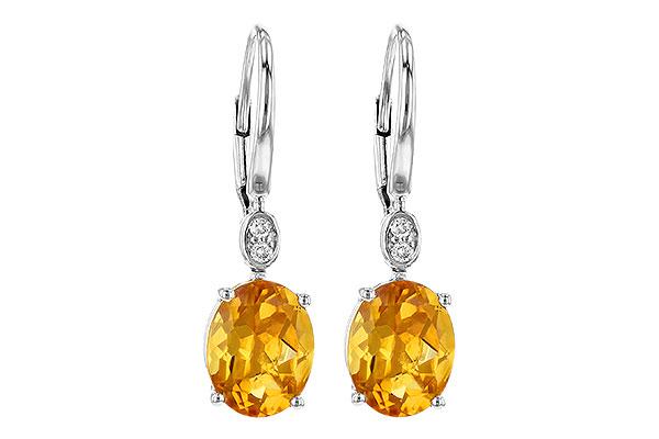 C244-63276: EARR 3.20 TW CITRINE 3.25 TGW (9x7MM CIT)