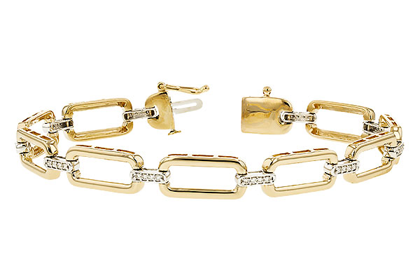 C328-24212: BRACELET .25 TW (7.5" - D243-69685 WITH LARGER LINKS)