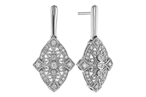 C328-24221: EARRINGS .25 TW