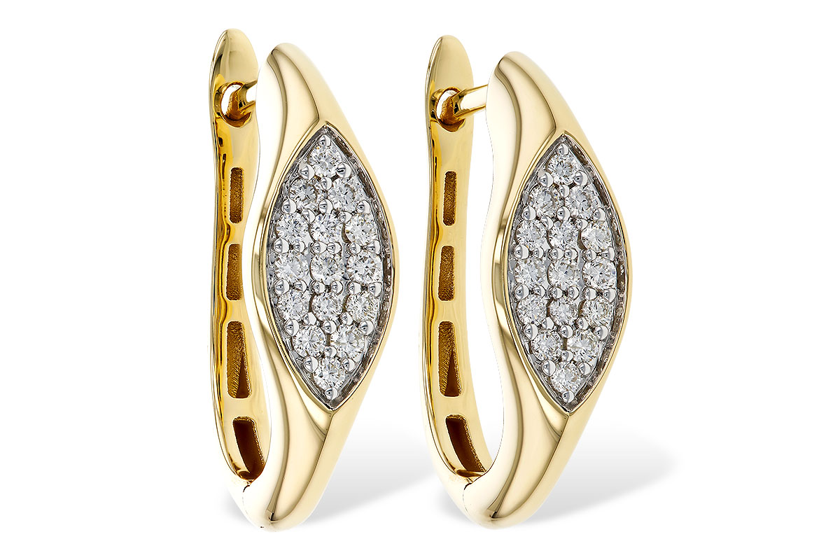 C329-16912: EARRINGS .25 TW