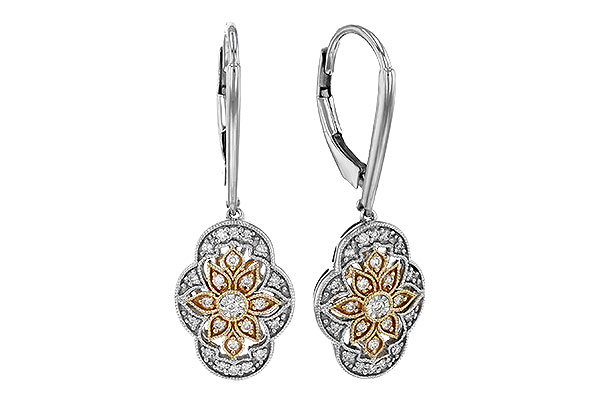 C329-17867: EARRINGS .20 TW