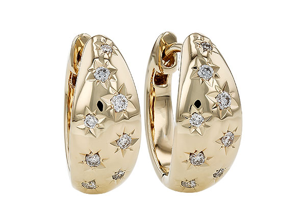 C330-00603: EARRINGS .17 TW