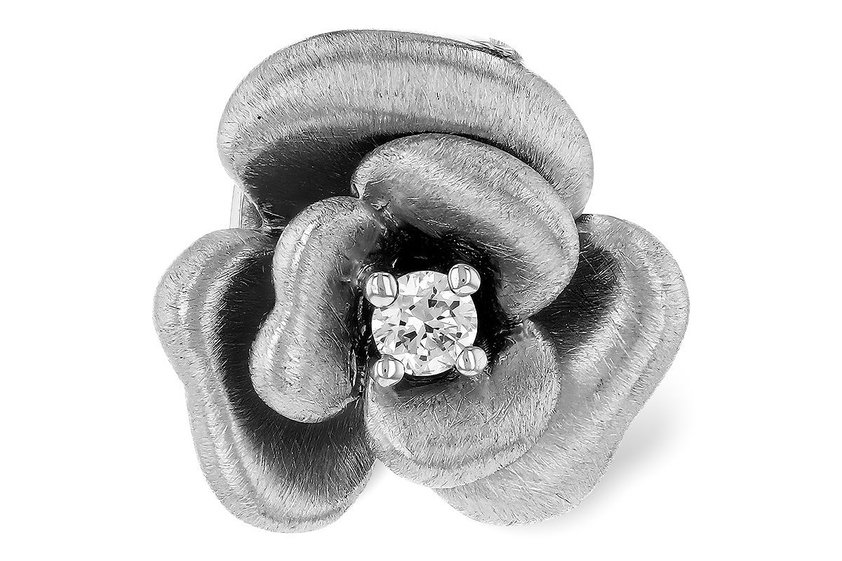C330-00612: PENDANT .03CT (SMALL FLOWER PENDANT FROM G330-00603)