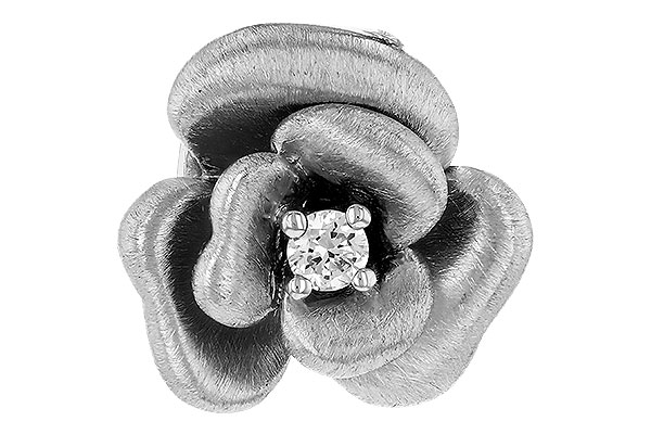 C330-00612: PENDANT .03CT (SMALL FLOWER PENDANT FROM G330-00603)