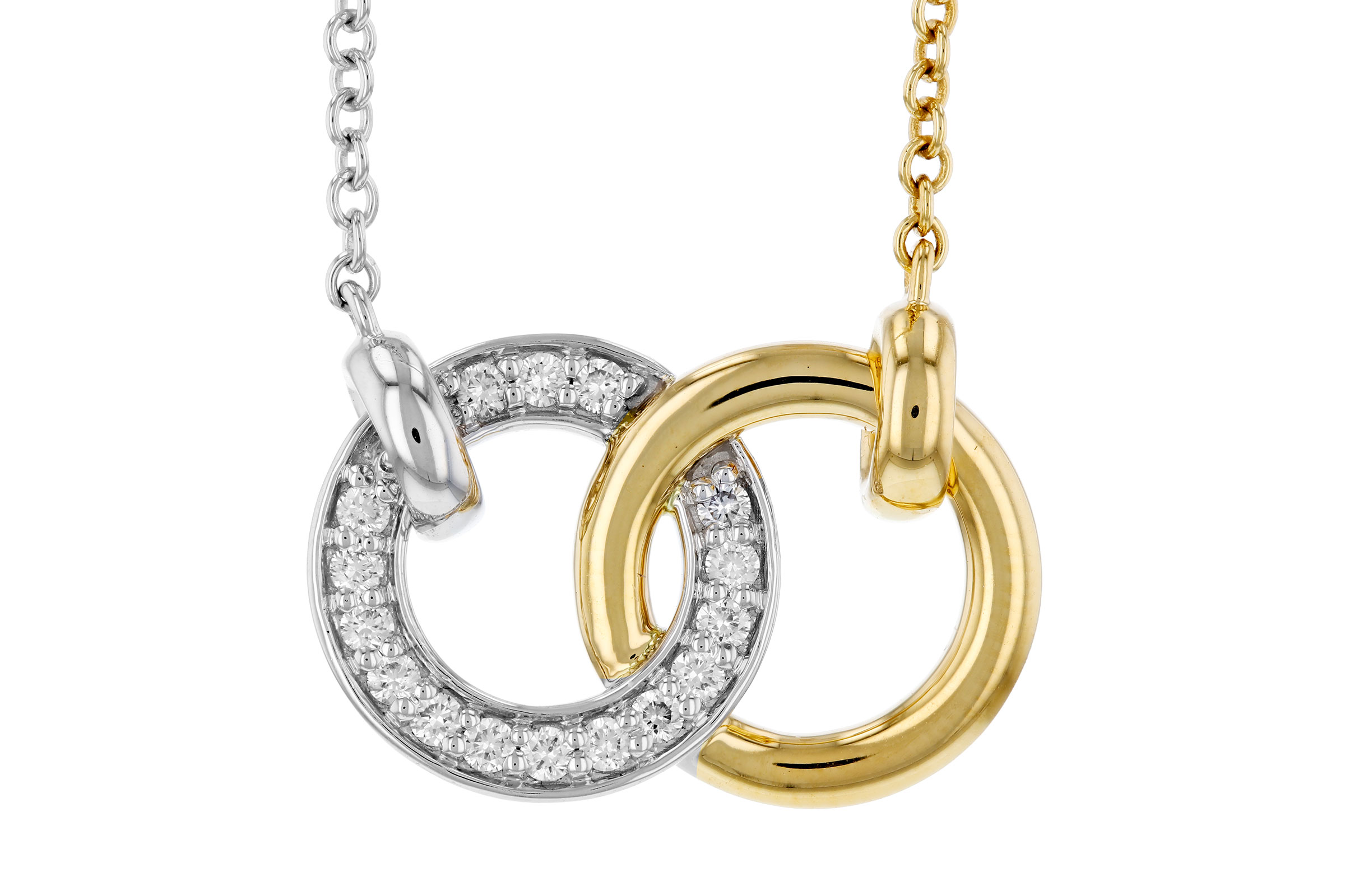 C330-02430: NECKLACE .20 TW (18")