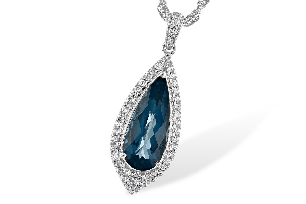 D243-66921: NECK 2.40 LONDON BLUE TOPAZ 2.65 TGW