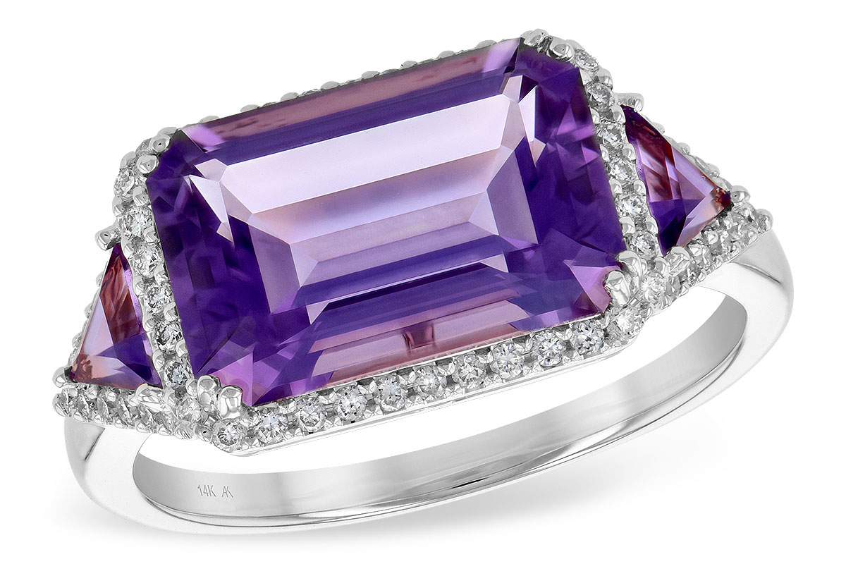 D244-56039: LDS RG 3.48 TW AMETHYST 3.70 TGW (12x8MM)