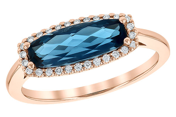 D244-59712: LDS RG 1.79 LONDON BLUE TOPAZ 1.90 TGW