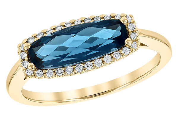 D244-59712: LDS RG 1.79 LONDON BLUE TOPAZ 1.90 TGW