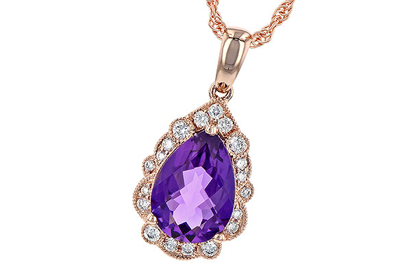 D244-62385: NECKLACE 1.53 AMETHYST 1.68 TGW