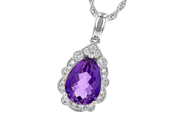 D244-62385: NECKLACE 1.53 AMETHYST 1.68 TGW